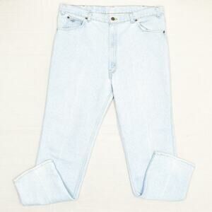 VTG Levi's Men's Jeans Straight Cotton Blue Size 40x32 Silver Medal Tab Y2K USA